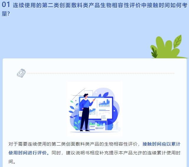 連續(xù)使用的第二類創(chuàng)面敷料類產(chǎn)品生物相容性評(píng)價(jià)中接觸時(shí)間如何考量？(圖2)